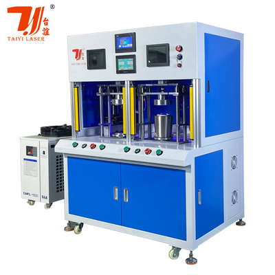 1000W - 6000W স্টেইনলেস স্টীল কেটল চা পাত্র টাম্বলার ডাবল স্টেশন স্বয়ংক্রিয় ফাইবার লেজার ওয়েল্ডিং মেশিন