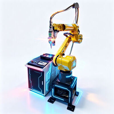 শিল্প FANUC রোবট লেজার কাটিং মেশিন ± 0.01mm উচ্চ নির্ভুলতা সঙ্গে ধাতু শীট এবং টিউব জন্য 6-অক্ষ ফাইবার লেজার কাটার