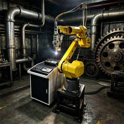 FANUC রোবট এম -20 6 অক্ষ রোবট স্বয়ংক্রিয় 3 ডি ফাইবার লেজার কাটিং মেশিন ফিটনেস সরঞ্জাম আসবাবপত্র সমর্থন কাটিং জন্য