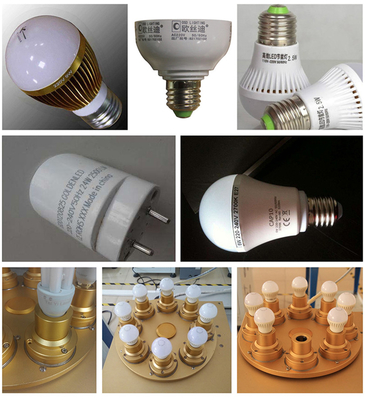 স্বয়ংক্রিয় LED বাল্ব লোগো প্রিন্টিং/মার্কিং/এনগ্রেভিং লেজার মেশিন প্রিন্টিং সলিউশন