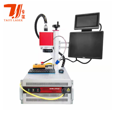 লিথিয়াম ব্যাটারি প্যাক ওয়েল্ডিংয়ের জন্য 60W/100W/150W/300W QCW ফাইবার লেজার ওয়েল্ডিং মেশিন
