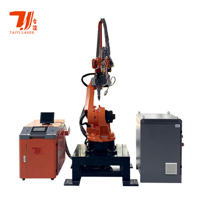 CIIF 2025 Dual-Station Robotic Laser Welding Machine System, High Efficiency For Batch Production
