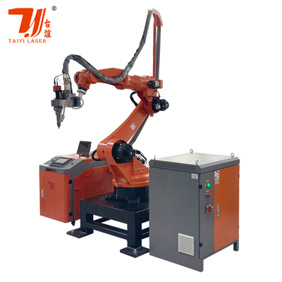 CIIF 2025 Dual-Station Robotic Laser Welding Machine System, High Efficiency For Batch Production