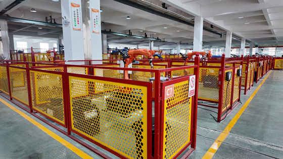 CIIF 2025 Dual-Station Robotic Laser Welding Machine System, High Efficiency For Batch Production