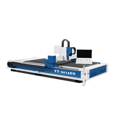 Canton Fair 12000W Flat Bed Fiber Laser Cutting Machine with High Precision ±0.03mm