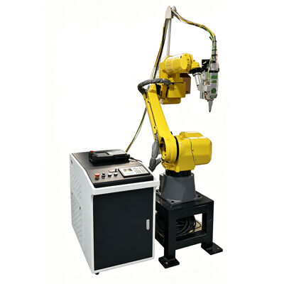 FANUC রোবোটিক 3D ফাইবার লেজার কাটার 1500W-6000W সামঞ্জস্যযোগ্য শক্তি এবং জটিল ধাতু অংশ উত্পাদন জন্য স্বয়ংক্রিয় টুল চেঞ্জার সঙ্গে