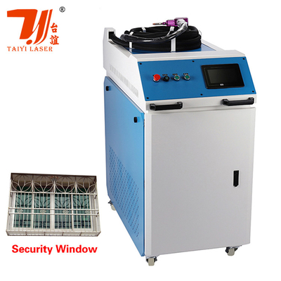 ধাতু ইস্পাত লোহা ঢালাই জন্য Wobble মাথা 2000w হ্যান্ডহেল্ড ফাইবার লেজার ঢালাই মেশিন
