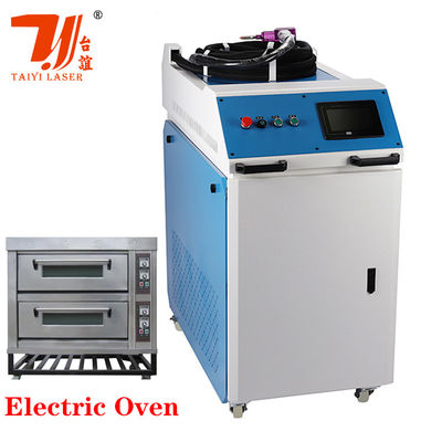 ধাতু ইস্পাত লোহা ঢালাই জন্য Wobble মাথা 2000w হ্যান্ডহেল্ড ফাইবার লেজার ঢালাই মেশিন