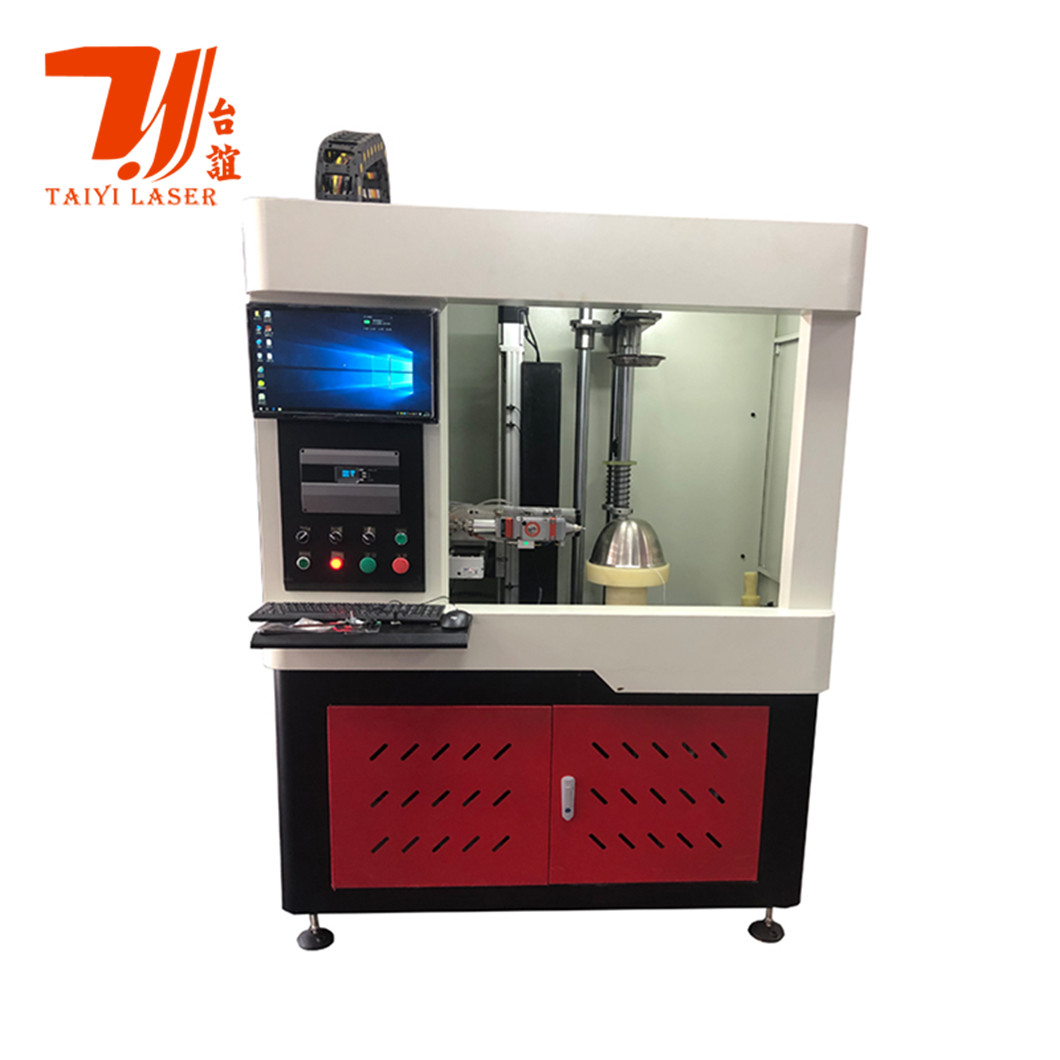 1 1.5 2KW CNC 3D Fiber Laser Cutting Machine For Irregular SS Cup